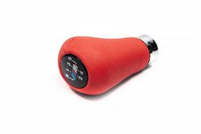 Ручка КПП ОЕМ (кожзам, красная гладкая) для BMW 3 серия E-36 1990-2000 гг.