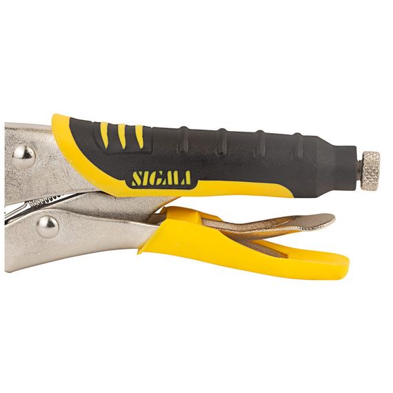 Кліщі Sigma затискні універсальні напівкруглі 180мм CrV (4340251) | Зображення 7