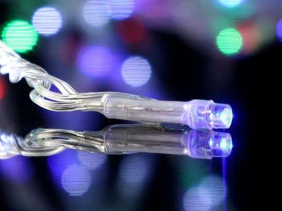 Гірлянда-штора різнокольорова 2x2м 160LED від мережі XPRO (46831-_230) | Зображення 3