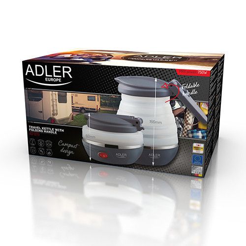 Електрочайник дорожний Adler AD-1279 0.6 л | Зображення 1