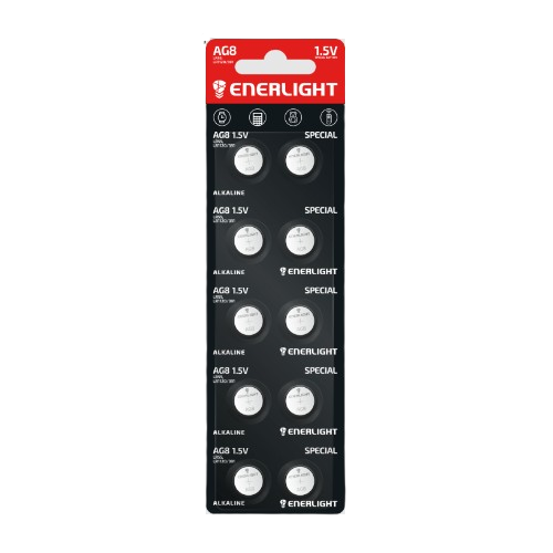 Батарейка G8/LR55/LR1120/391 Enerlight Special Alkaline