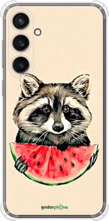 Чохол на Samsung Galaxy S23 FE Єнотик з кавуном "4605sp-3136-2448"