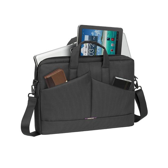 Сумка для ноутбука RivaCase 15.6" 8731 Grey (8731Grey) | Зображення 3