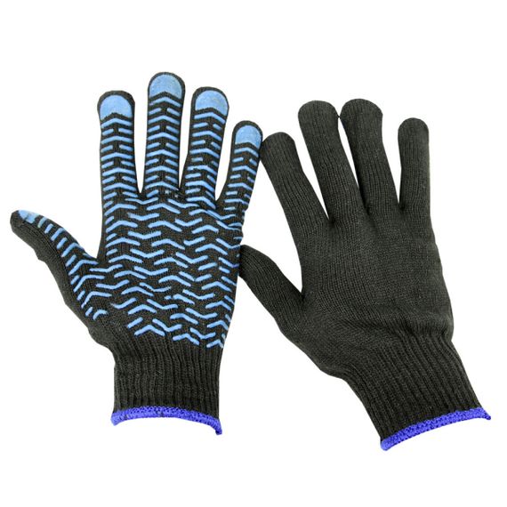 Рукавички ХБ чорні Werk WE2120