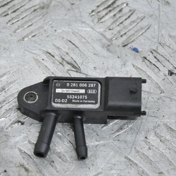 Датчик тиску вихлопних газів Fiat 500 Bravo Doblo Ducato Punto Panda Tipo 2006-2024 Фіат 0281006287