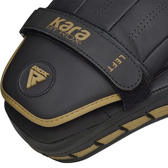 Лапи боксерські RDX F6 KARA Matte Golden | Зображення 4