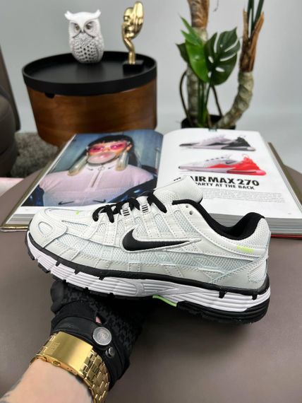 Кросівки  P-6000 W White Black , текстиль , В'єтнам | Зображення 3