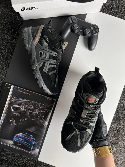 Мужские зимние кроссовки  ASICS Gel-Sonoma 15-50 GTX High Black Grey Fur , Вьетнам 46 30 | Зображення 4
