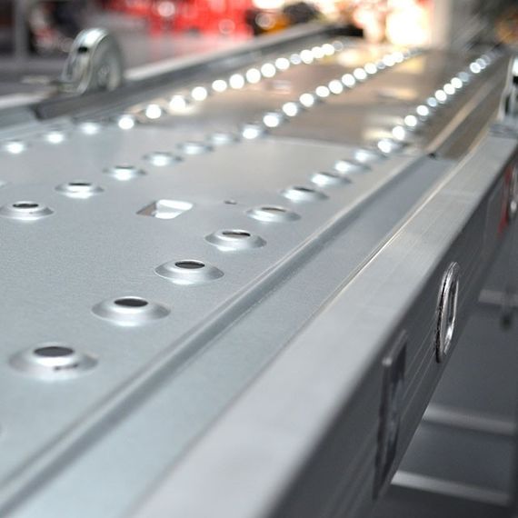 Драбина алюмінієва трансформер 4*4 сход., 4,7 м INTERTOOL LT-0029 | Зображення 3