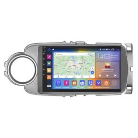 Штатная магнитола Lesko для Toyota Yaris III 2010-2014 IPS 9" 2/32Gb CarPlay 4G Wi-Fi GPS Prime
