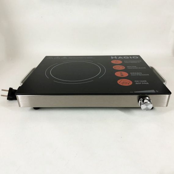 Комфорка електрична MAGIO MG-442 / Електроплита інфрачервона настільна / Індукційна GJ-500 плита міні | Зображення 9