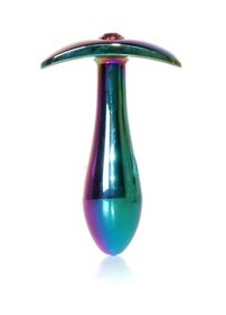 Анальна пробка - Jewellery Multicolour Plug Red S
