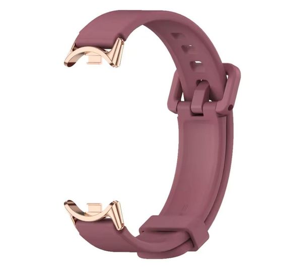 Силиконовый ремешок Mijobs для фитнес браслета Xiaomi Mi Smart Band 8 - Purple