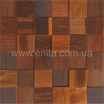 Настінна мозаїка з дерева Tessera Thermo Wood Дуб Thermo Wood