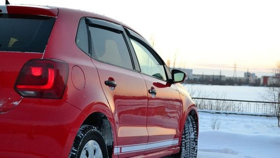 Вітровики HB (4 шт, HIC) для Volkswagen Polo 2010-2017 рр | Зображення 1