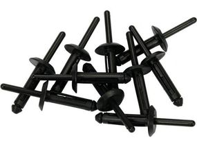 Заклепки пластикови YATO Польша, 6.6x17.2 мм, 10 шт.Nylon YT-35983