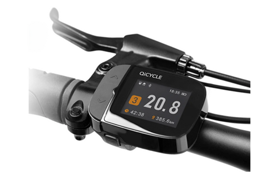 Электровелосипед QiCYCLE F2 сложен 36V 6Ah 250W с Bluetooth и Shimano 3 Speed | Зображення 6
