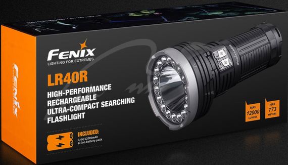 Фонарь Fenix LR40R ц:black | Зображення 4