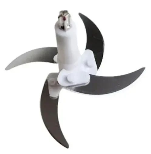 Комбайн кухонный блендер RAF Измельчитель 1000Вт Серебряный | Зображення 3