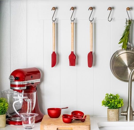 Пензлик кулінарний KitchenAid Coreline KQR753OHERE 30.6 см червоний | Зображення 4