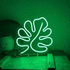 Неоновий світильник Лист 280х280 acr-n000068