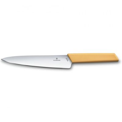 Кухонный нож Victorinox Swiss Modern Carving 19см Yellow (6.9016.198B) | Зображення 2