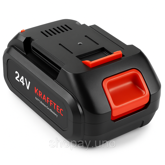 Літій-іонний акумулятор KRAFFTEC 24V 1500mAh для електроінструментів, Акумулятори для дриля шуруповерта