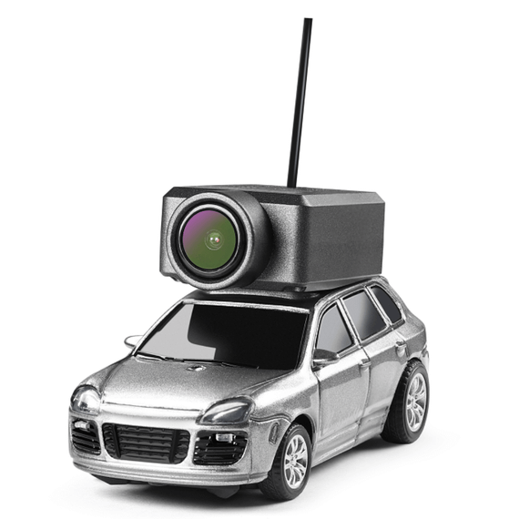 Радіокерована Міні Машинка з FPV 720P Wi-Fi Камерою і Додатком Управління 3 Швидкості, LED Підсвічування Срібляста — Ідеальний