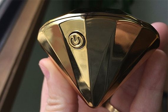 Вібратор-діамант Twenty One Vibrating Diamond Bijoux Indiscrets (Іспанія) Sex Aura | Зображення 5