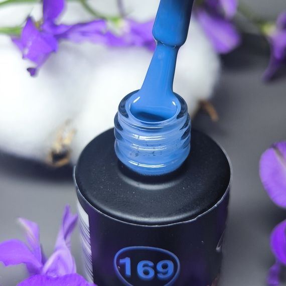 Гель-лак для ногтей Bee Nails 169 (капри синий) 8мл