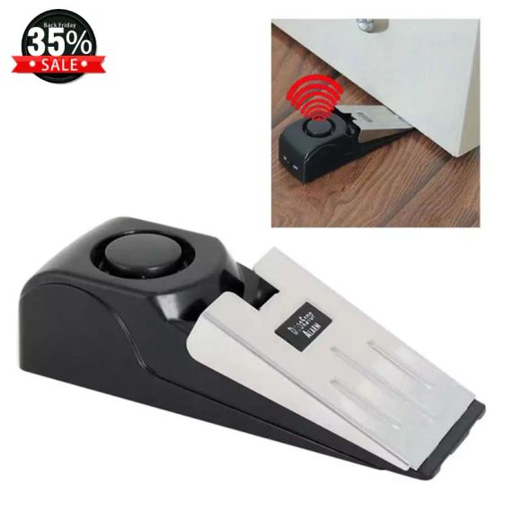 Дверная сигнализация на батарейках door stop alarm | Зображення 3