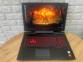 Ноутбук HP Omen 17-an012dx 17.3"FHD/IPS/i7 7700HQ/16/SSD256+HDD1Tb/RX580-8Gb