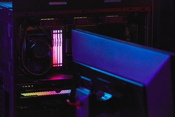 Память ПК Kingston DDR5 32GB KIT (16GBx2) 5600 FURY Beast RGB KF556C40BBAK2-32 | Зображення 7