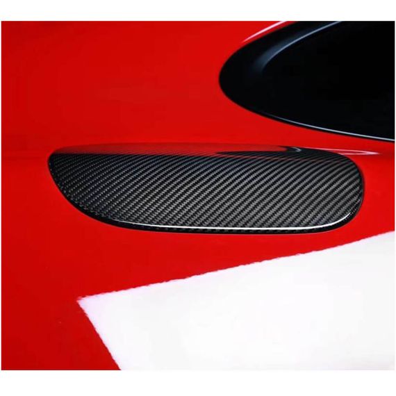 Накладка на люк бензобака (2016-2020, Карбон) для Porsche Panamera рр | Зображення 2