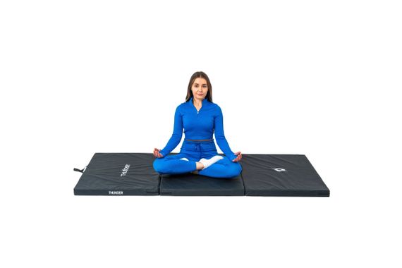 Матрац гімнастичний THUNDER MG-03, 197 х 90 х 5 см, чорний (MG-03-BLACK) | Зображення 4