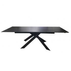 Стол раскладной CONCEPTO GRACIO LOFTY BLACK керамика 160-240см