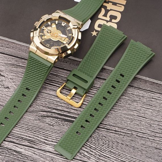 Ремінець для Casio G-Shock GA-100/110 Army Green GD | Зображення 2