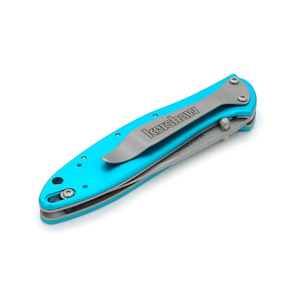 Ніж складаний Kershaw-1660 Blue, ручка сталь + титан, довжина 179 мм, 100 гр | Зображення 1