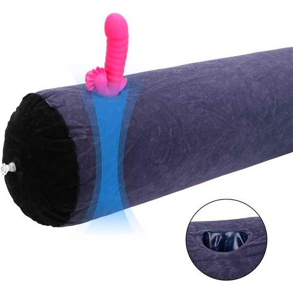 Надувна багатофункціональна подушка для сексу Sexpad L з отвором для фалоімітатора | Зображення 5