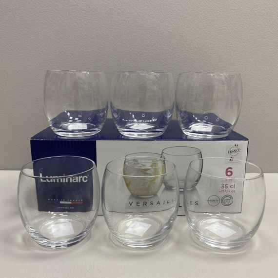 Набір склянок Luminarc Versailles Luminarc Versailles G1651, 350 мл, 6 шт, скляні, для води та напоїв | Зображення 7