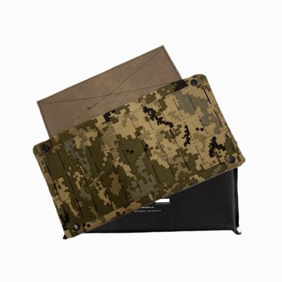 М'який балістичний пакет 15×30 см захист попереку 2 класу Laser Cut піксель