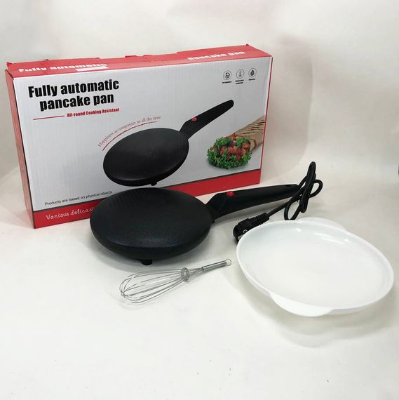 Млинець електричний CREPE MAKER. Колір: чорний US-64 | Зображення 1