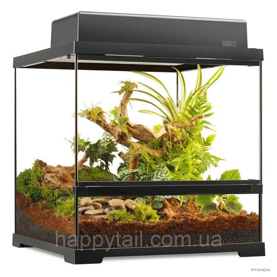 Скляний тераріум Exo Terra Pro Terrarium — Професійне житло, 45x45x45 см | Зображення 1