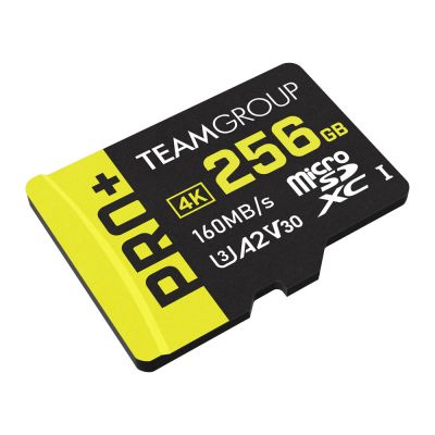 Карта памяти Team 256GB microSDXC class 10 UHS-I U3 V30 A1 Pro+ (TPPMSDX256GIA2V3003) | Зображення 1