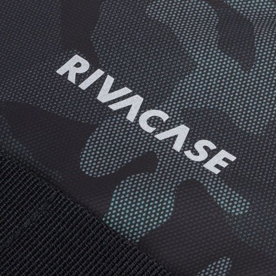 Рюкзак городской Rivacase 7631 navy camo 32х22х48 см темно-синий камуфляж | Зображення 9