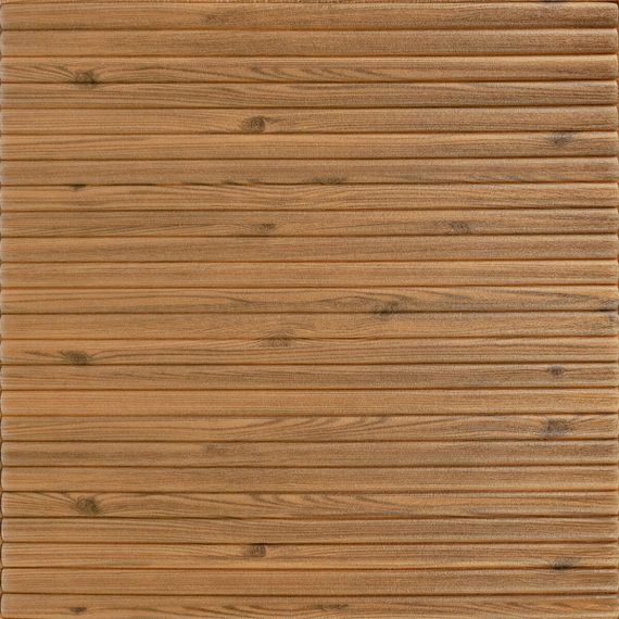 Самоклеюча декоративна 3D панель бамбук дерево 700x700x8.5мм (072) SW-00000097