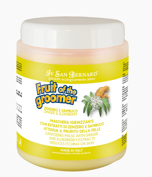 Маска для животных Iv San Bernard Ginger and Elderberry (імбірь і бузина) на разлив 250мл