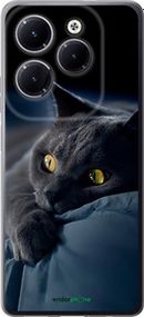 Чохол на Infinix Hot 40 Pro Димчастий кіт "825u-3736-2448"