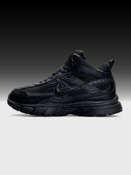 Кросівки зимові Initiator High Fur All Black захист від морозу, ідеально для зимового сезону A4842