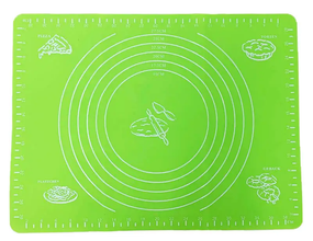 Силиконовый коврик для выпечки Benson BN-024 (49*40см) Салатовый